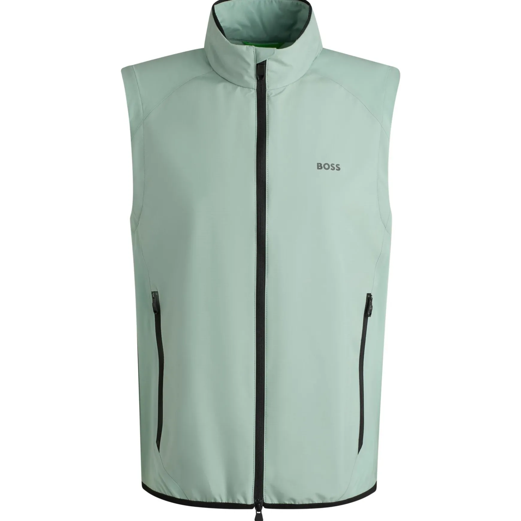 Putt Full Zip Gilet Open Green
