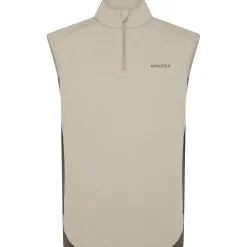 Quarter Zip Tech Gilet Greige