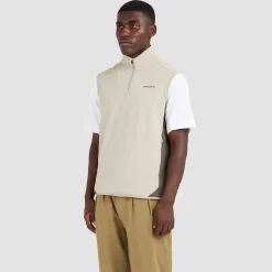 Quarter Zip Tech Gilet Greige