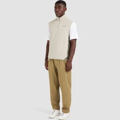 Quarter Zip Tech Gilet Greige