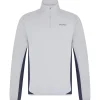 Quarter Zip Tech Mid Layer Blue