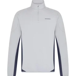 Quarter Zip Tech Mid Layer Blue