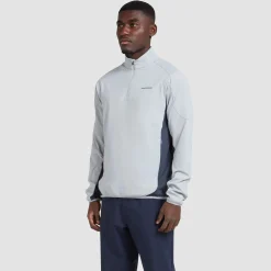 Quarter Zip Tech Mid Layer Blue