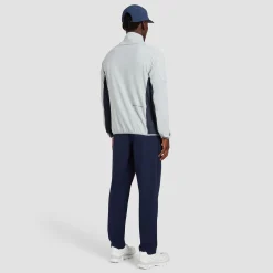 Quarter Zip Tech Mid Layer Sky Grey
