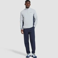 Quarter Zip Tech Mid Layer Blue