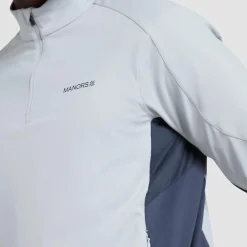 Quarter Zip Tech Mid Layer Blue