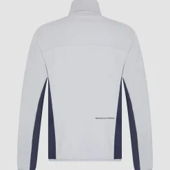 Quarter Zip Tech Mid Layer Blue