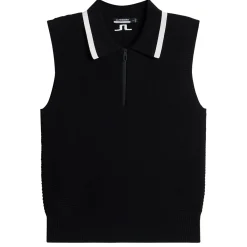 Ramona Knitted Polo Black