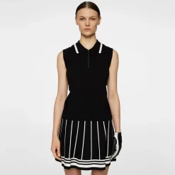 Ramona Knitted Polo Black