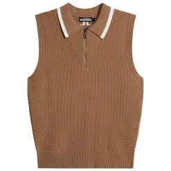 Ramona Knitted Polo Tigers Eye