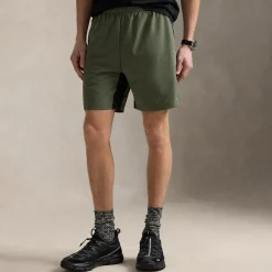 RLX Active Shorts Fossil Green