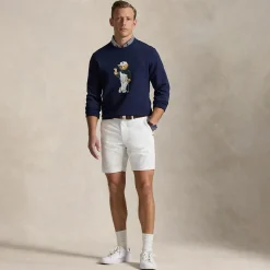 RLX Bear Classic Fit Cotton Sweatshirt Refined Navy