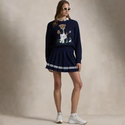 RLX Bear Cotton Sweatshirt Refined Navy