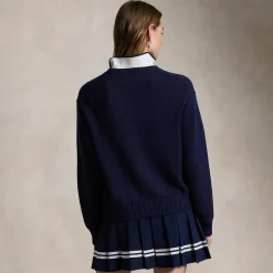 RLX Bear Cotton Sweatshirt Refined Navy