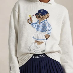 RLX Bear Sweater White Splash Multi