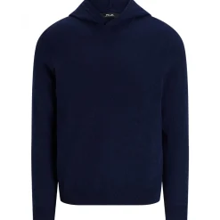 RLX Cashmere Pullover Hoodie Refined Navy