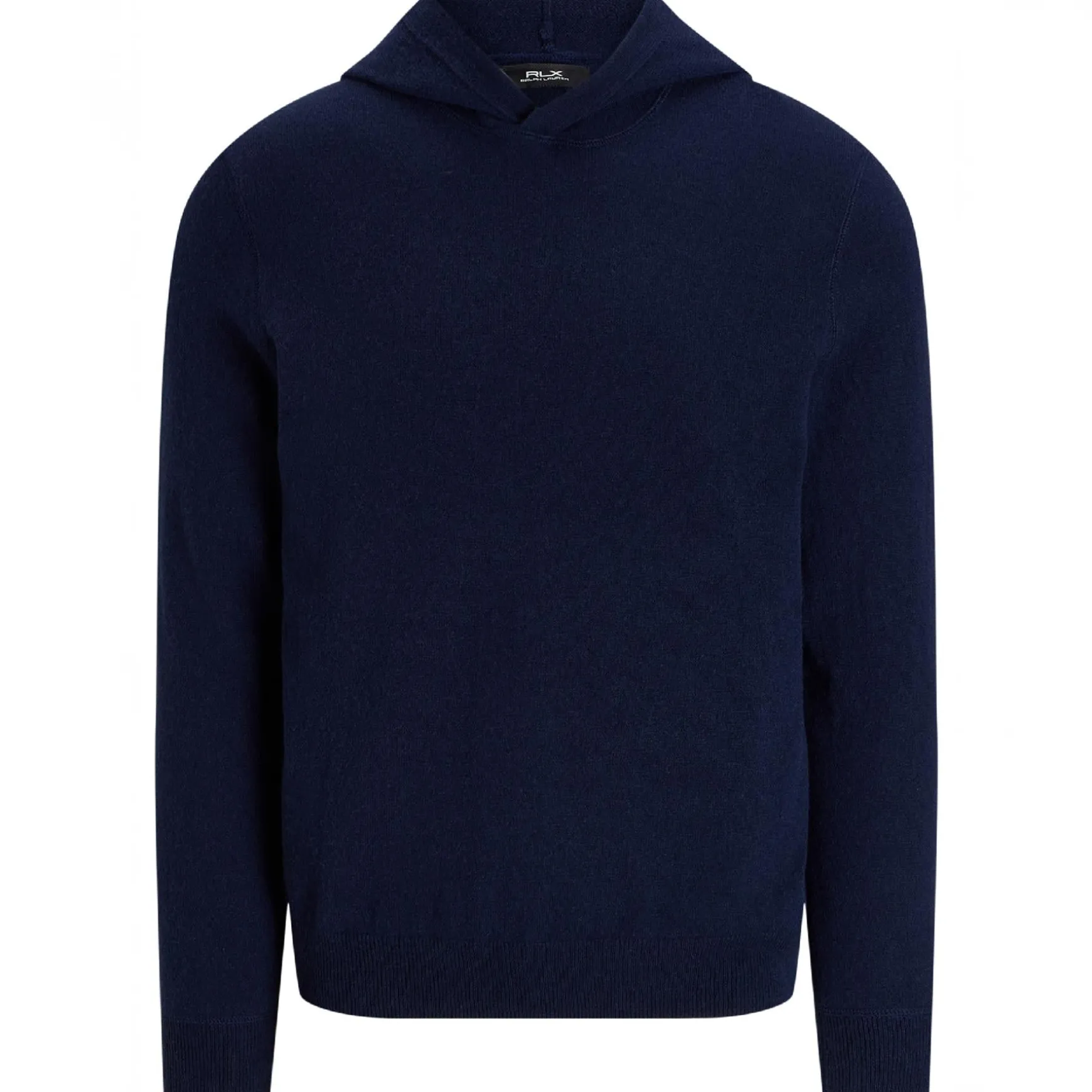 RLX Cashmere Pullover Hoodie Refined Navy