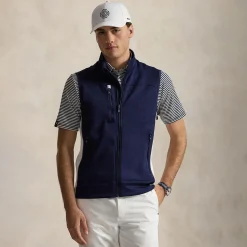 RLX Full Zip Gilet Refined Navy/Ceramic White