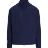 RLX Full Zip Woven Windbreaker Jacket Refined Navy