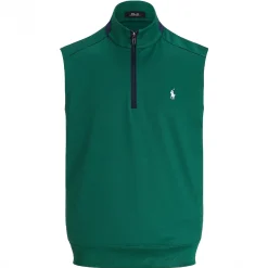 RLX Half Zip Stretch Jersey Gilet Kelly Green