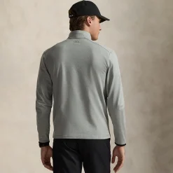 RLX Half Zip Stretch Jersey Mid Layer Andover Heather