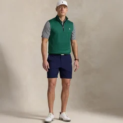 RLX Half Zip Stretch Jersey Gilet Kelly Green