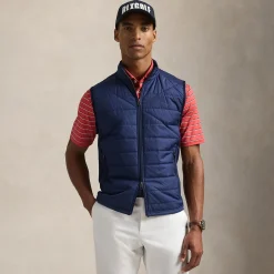RLX Performance Wool Gilet Refined Navy