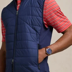 RLX Performance Wool Gilet Refined Navy