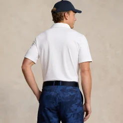 RLX Tailored Fit Airflow Jersey Polo Ceramic White