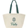 Robinson Canvas Club Tote Bag Ivory/Forest