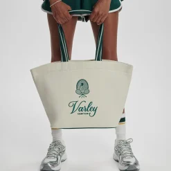 Robinson Canvas Club Tote Bag Ivory/Forest