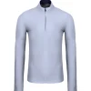 Shift Half Zip Mid Layer Powder Blue