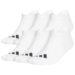Six Pack Ankle Length Socks White