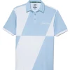 Slanted Athletic Polo Iceberg