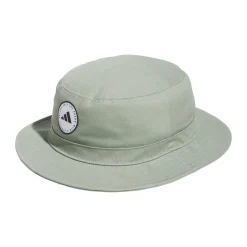 Solid Cotton Bucket Hat Silver Green
