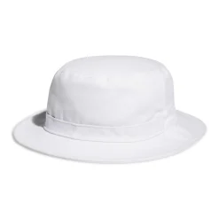Solid Cotton Bucket Hat White