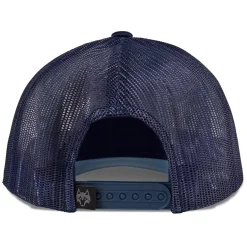 Stalking Wolf Trucker Hat Maltese Blue