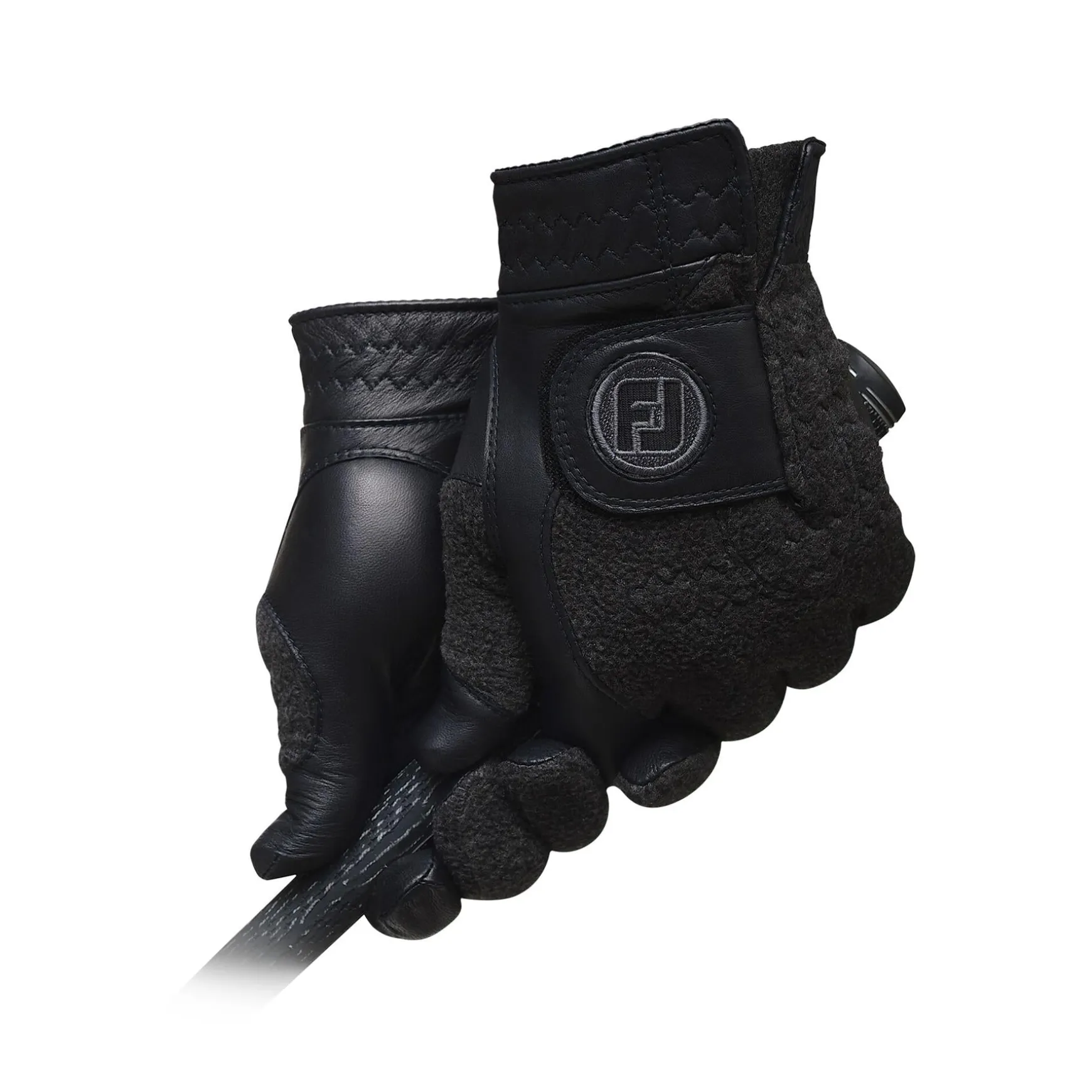 Stasof Winter Pair Golf Gloves Black