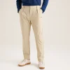 Stretch Golf Trousers Beige