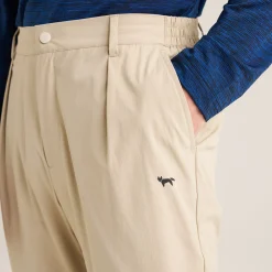 Stretch Golf Trousers Beige