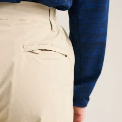 Stretch Golf Trousers Beige