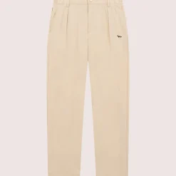 Stretch Golf Trousers Beige