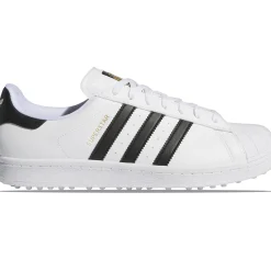 Superstar Spikeless Golf Shoes White/Black/Gold