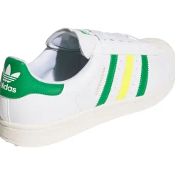 Superstar Spikeless Golf Shoes White/Green/Yellow