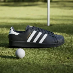 Superstar Spikeless Golf Shoes Black/White