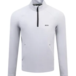 Sweat Active Quarter Zip Light Grey