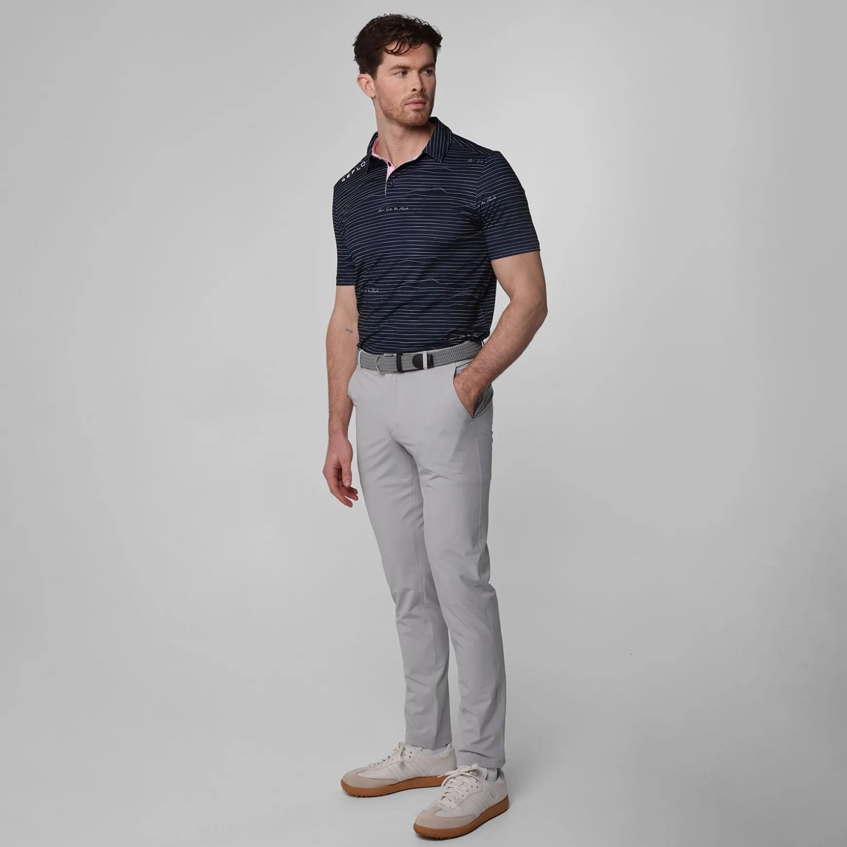 Tagus Polo True Navy Summit Stripe