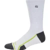 Tech D.R.Y. Crew Socks White