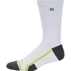 Tech D.R.Y. Crew Socks White