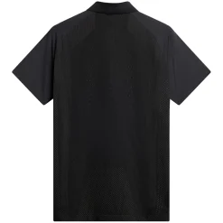 Tech Hybrid Regular Fit Polo Black